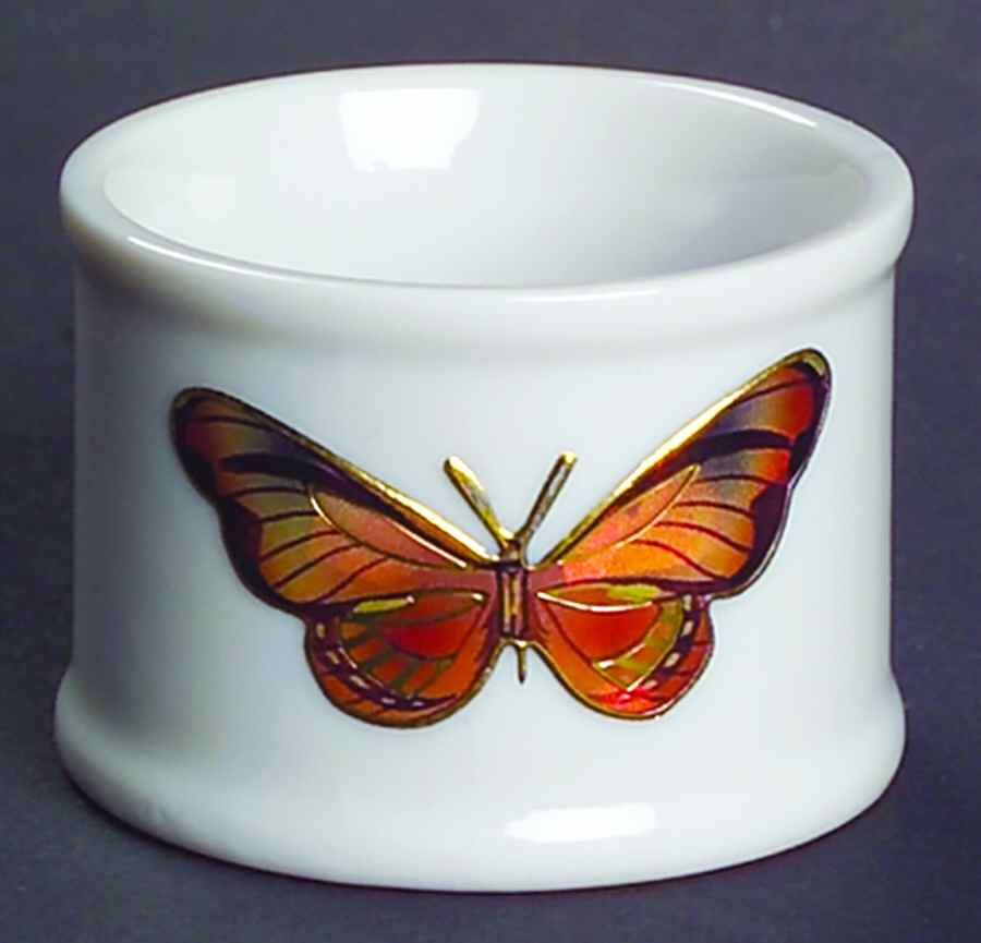 Cloisonne Butterfly Napkin Ring by Fitz & Floyd-1