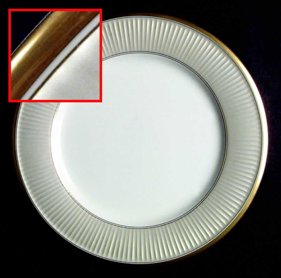 Classique d'Argent Dinner Plate by Fitz & Floyd-1