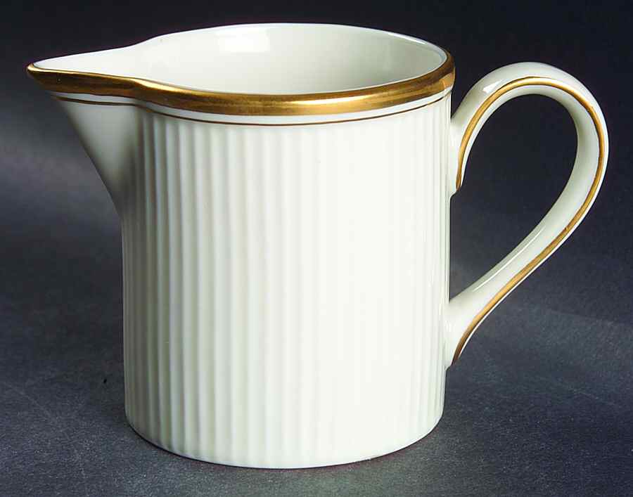Classique d'Or Buff Creamer by Fitz & Floyd-1