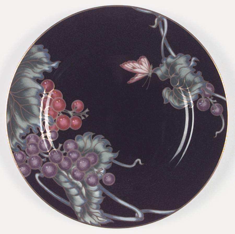 Cloisonne Grape Salad Plate by Fitz & Floyd-1