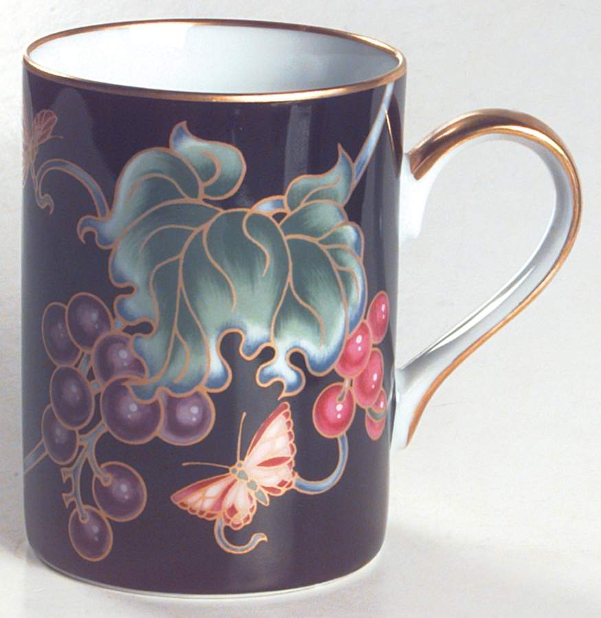 Cloisonne Grape Mug by Fitz & Floyd-1