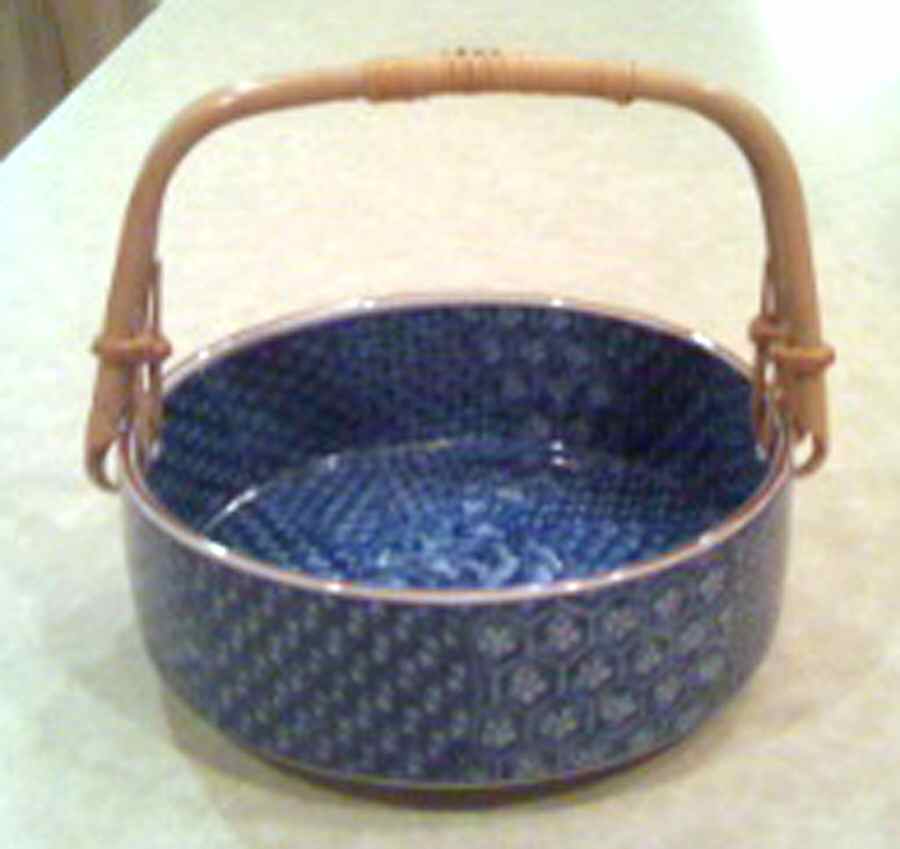 Cloisonne Small Basket by Fitz & Floyd-1