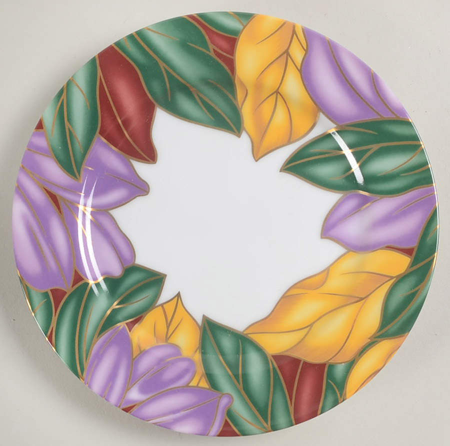 Cloisonne Tropicana Bread & Butter Plate by Fitz & Floyd-1