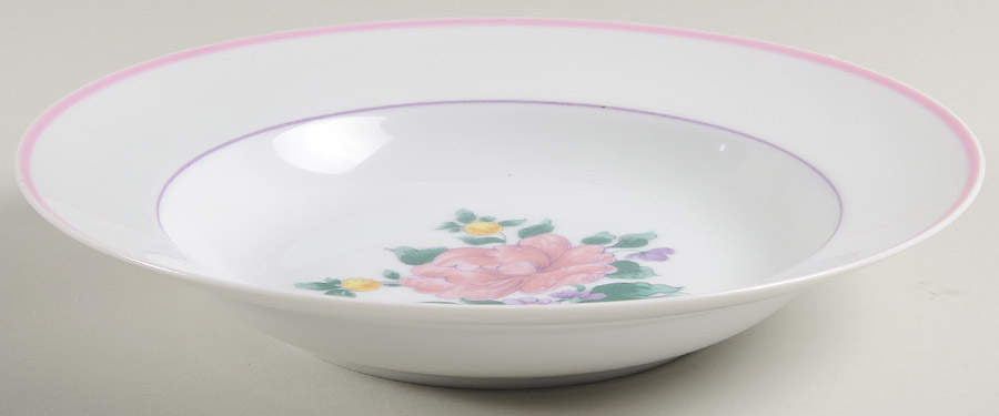 Country Bouquet Rim Soup Bowl by Fitz & Floyd-1