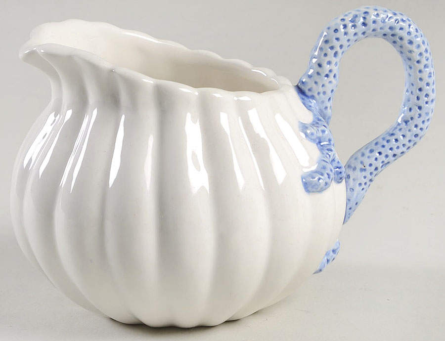 Coquille Bleu Creamer by Fitz & Floyd-1