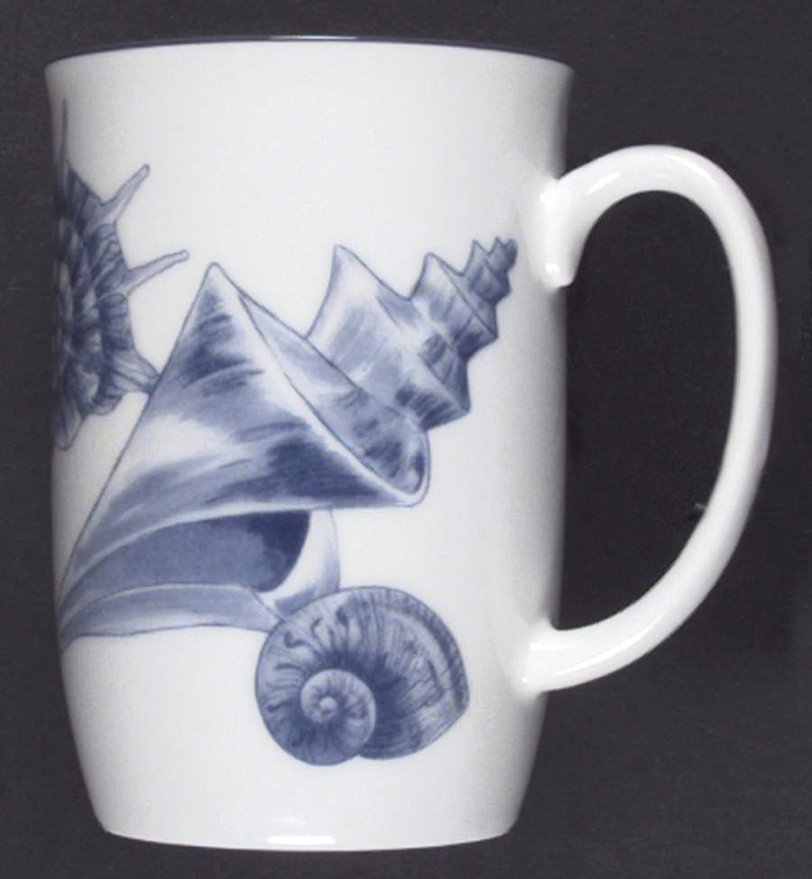 Coquille Bleu Mug by Fitz & Floyd-1
