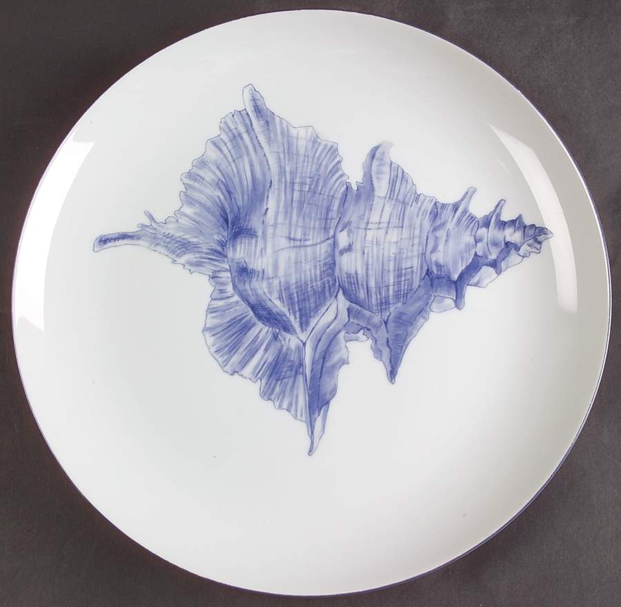 Coquille Bleu Dinner Plate by Fitz & Floyd-1