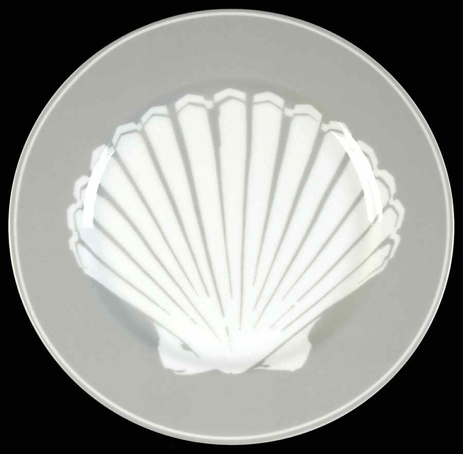 Coquille Blanche Salad Plate by Fitz & Floyd-1