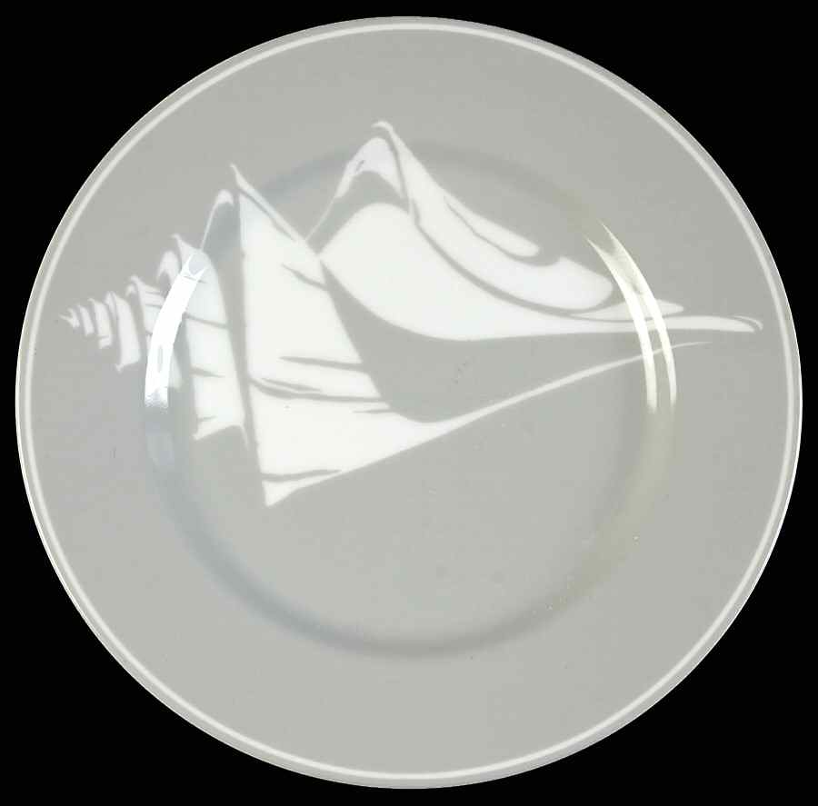 Coquille Blanche Salad Plate by Fitz & Floyd-1
