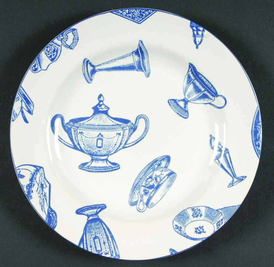 Colony Blue Salad Plate by Fitz & Floyd-1