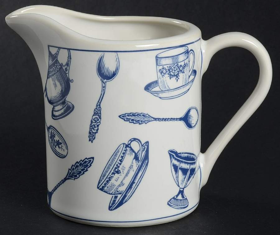 Colony Blue Creamer by Fitz & Floyd-1