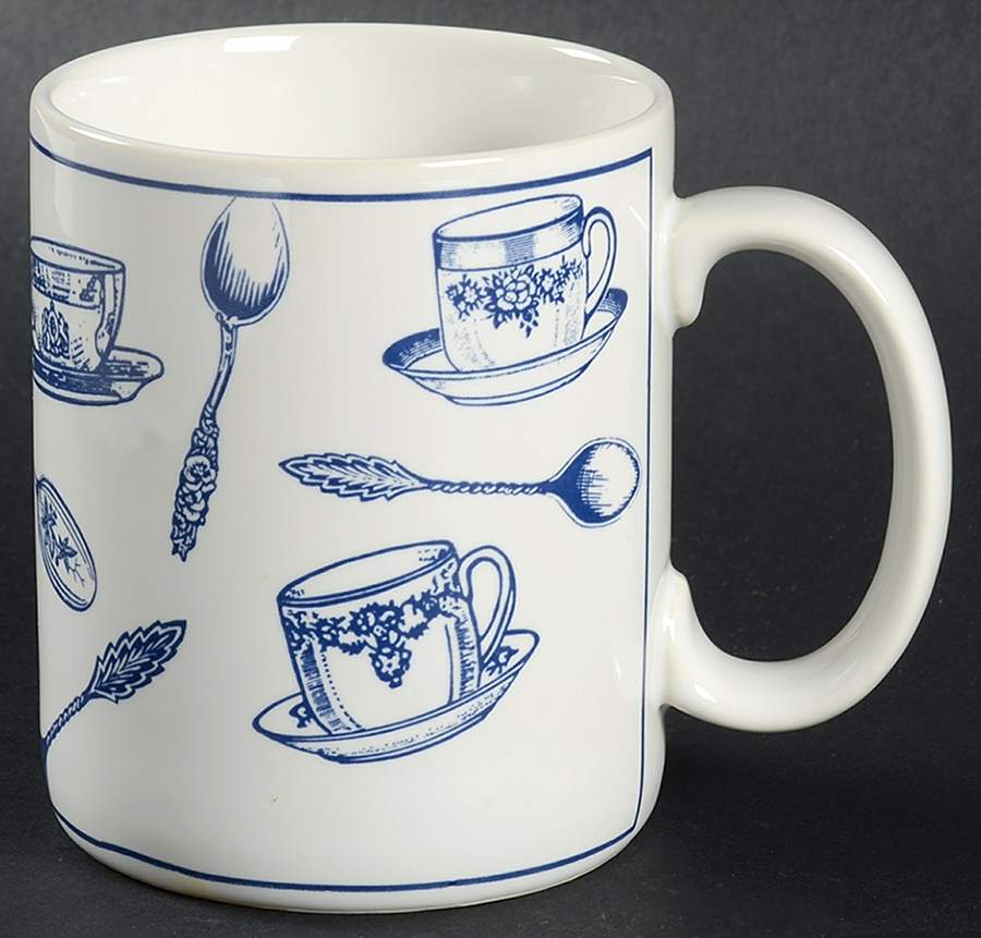 Colony Blue Mug by Fitz & Floyd-1