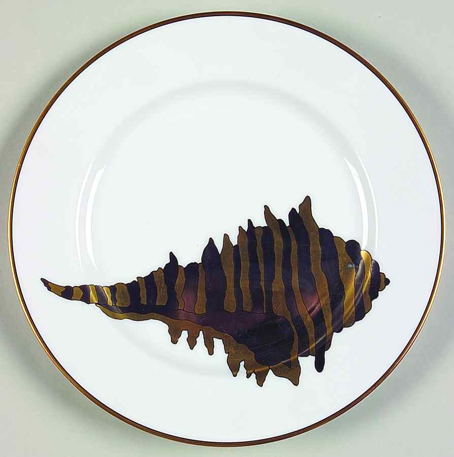 Coquille Combinees Salad Plate by Fitz & Floyd-1