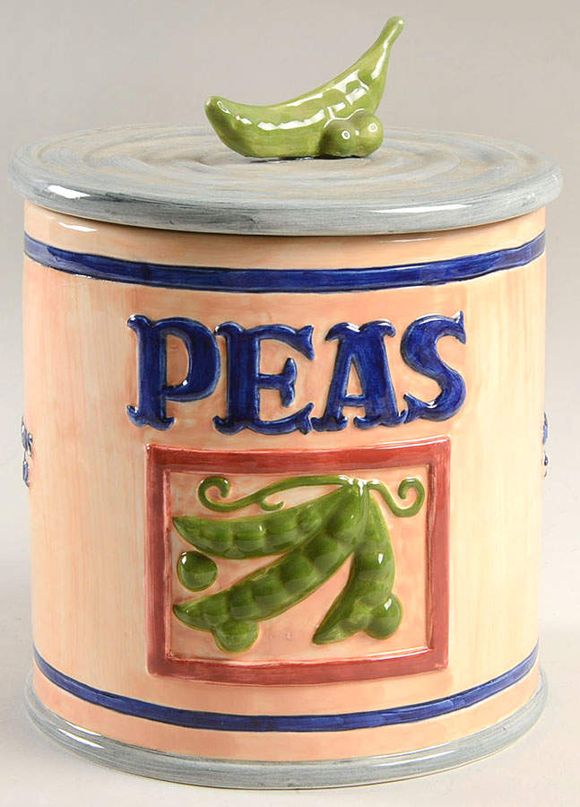 Country Cupboard Large Canister & Lid by Fitz & Floyd-1