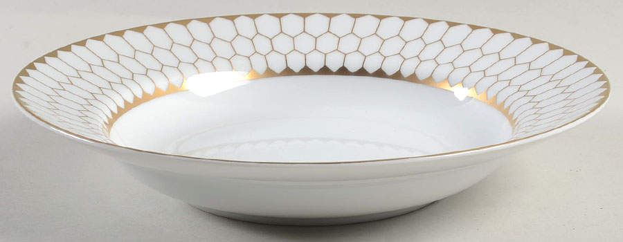 Contrepoint Large Rim Soup Bowl by Fitz and Floyd-1