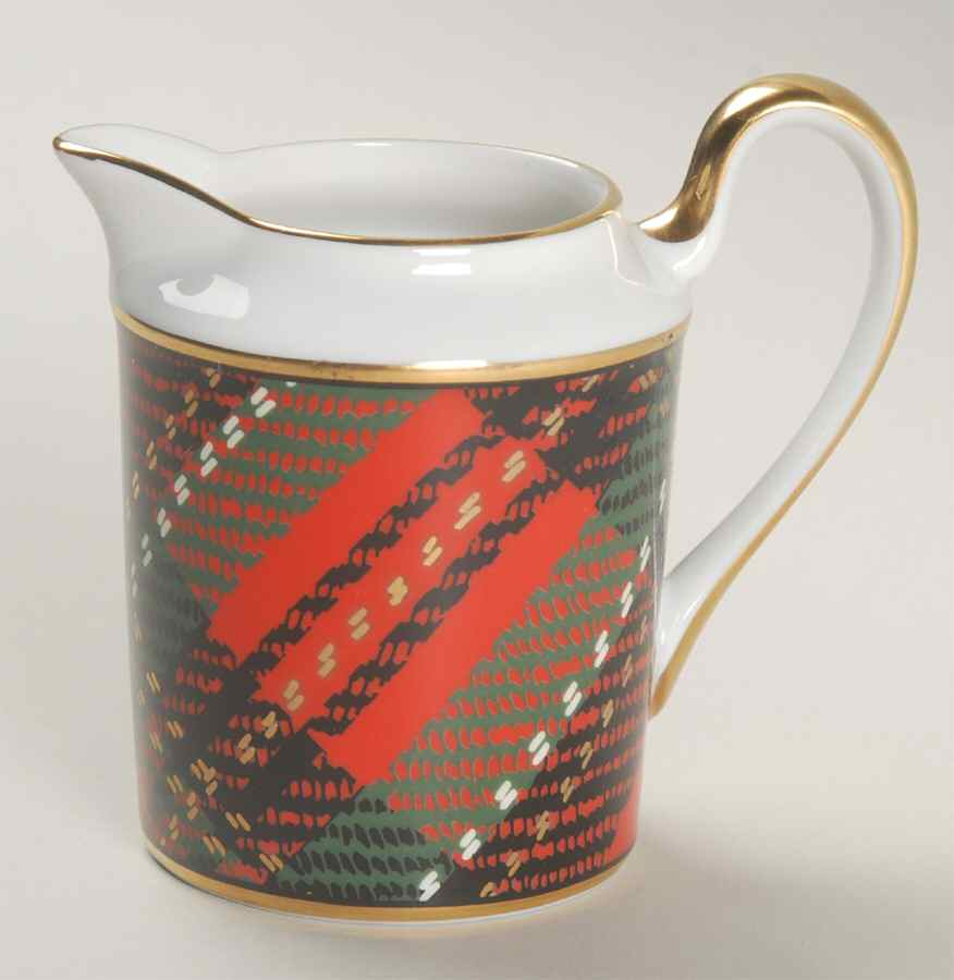 Country Plaid Creamer by Fitz & Floyd-1