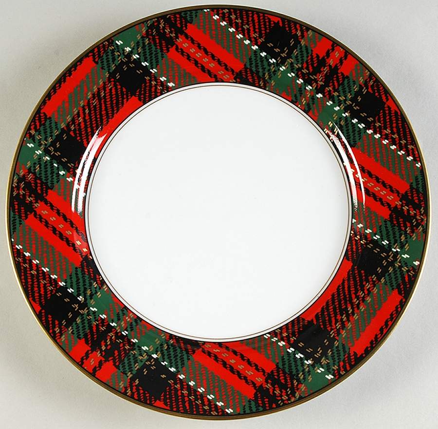 Country Plaid Dinner Plate by Fitz & Floyd-1