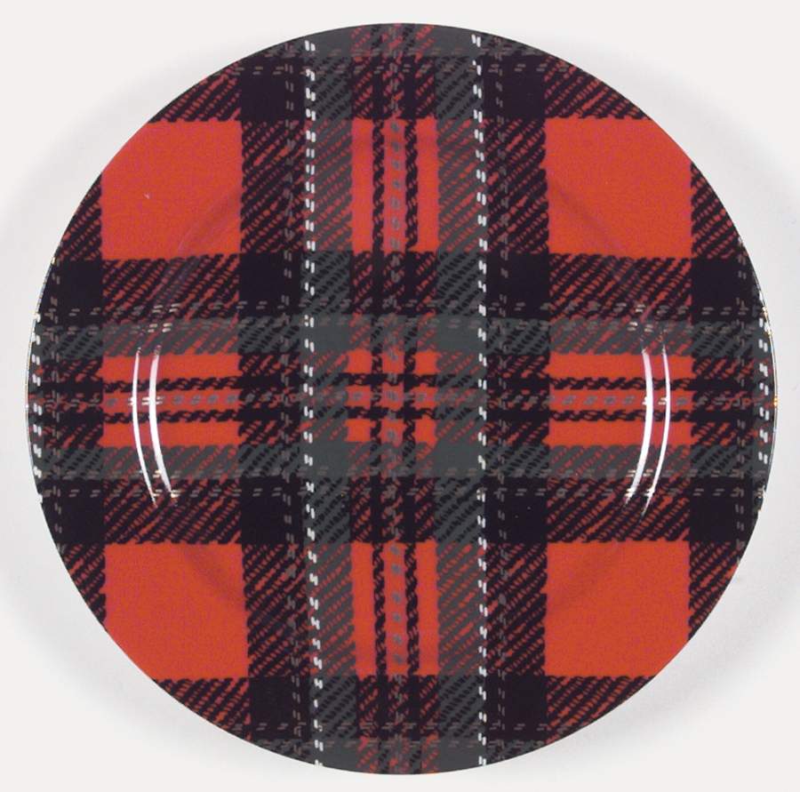 Country Plaid Luncheon Plate by Fitz & Floyd-1