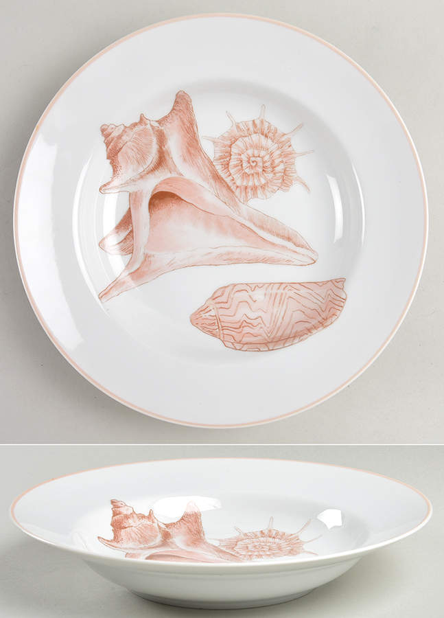 Coquille Large Rim Soup Bowl by Fitz & Floyd-1