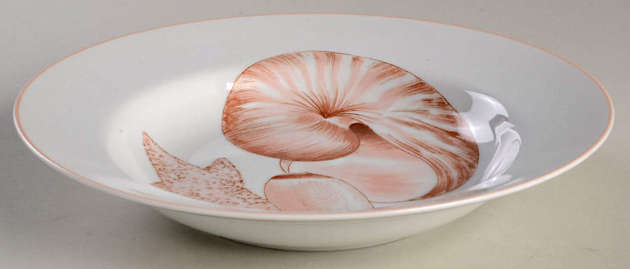 Coquille Large Rim Soup Bowl by Fitz & Floyd-1