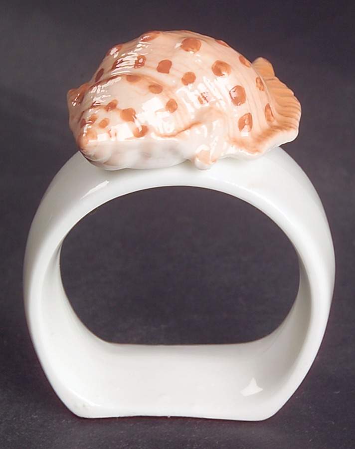 Coquille Napkin Ring by Fitz & Floyd-1