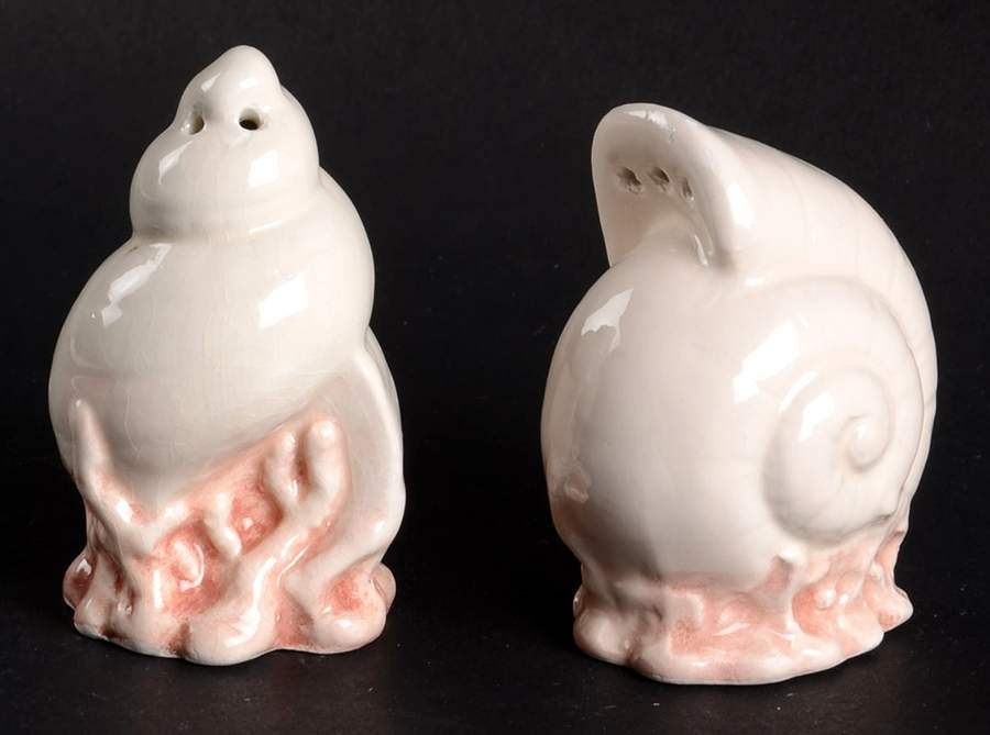 Coquille Salt & Pepper Set by Fitz & Floyd-1