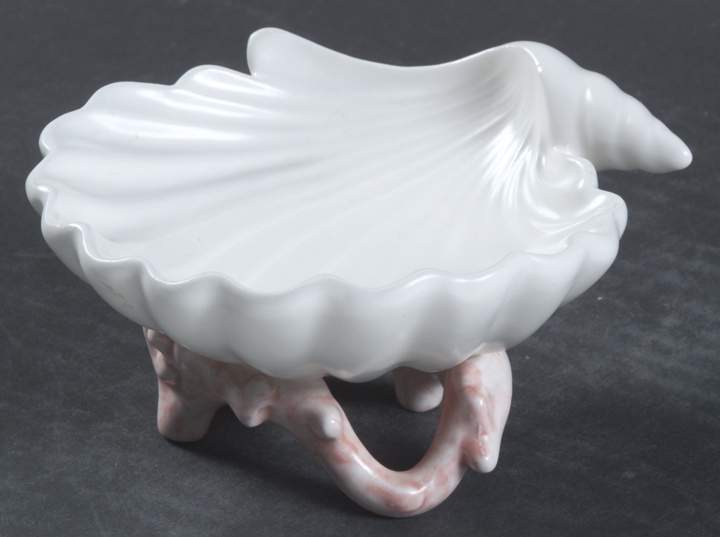 Coquille Shell Shaped Dish by Fitz & Floyd-1