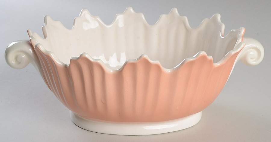 Coquille 9" Oval Basket with Handles by Fitz & Floyd-1