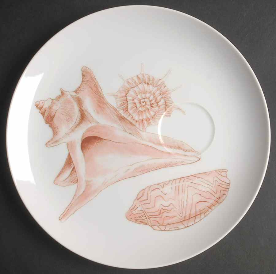 Coquille Snack Plate by Fitz & Floyd-1