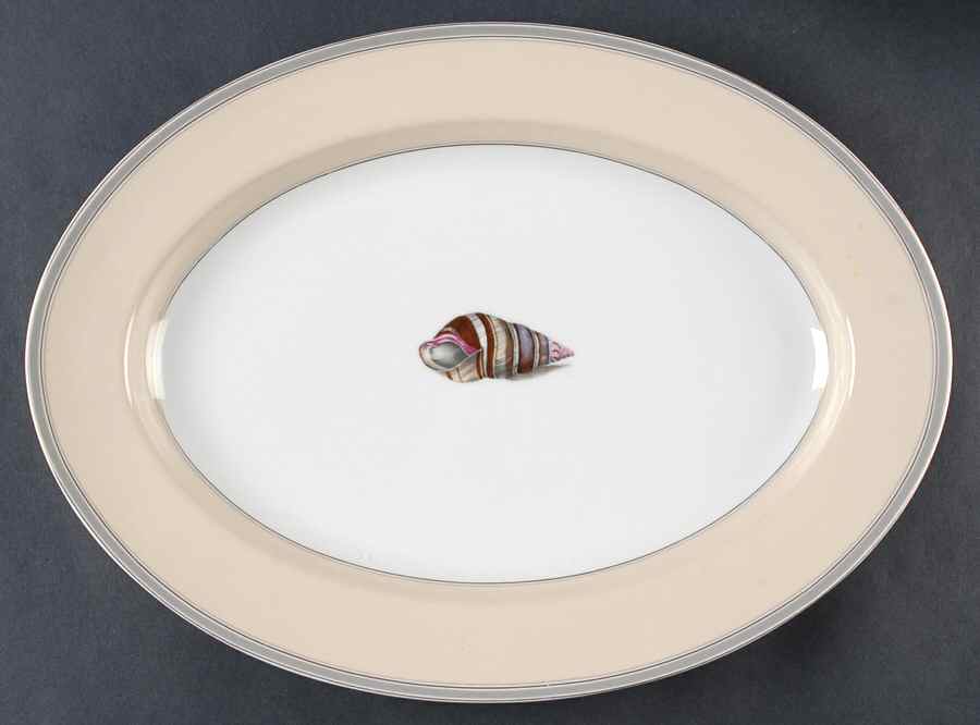 Coquillier 14" Oval Serving Platter by Fitz & Floyd-1