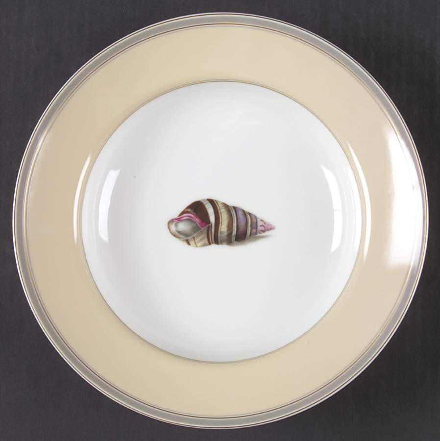Coquillier Large Rim Soup Bowl by Fitz & Floyd-1