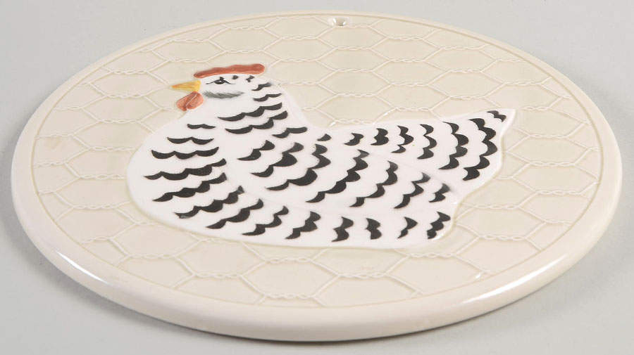 Coq Du Village Trivet by Fitz and Floyd-1