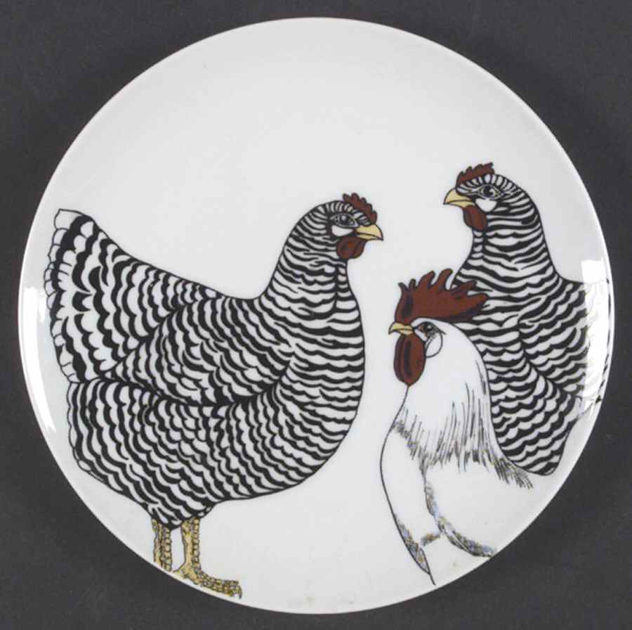 Coq Du Village Salad Plate by Fitz and Floyd-1