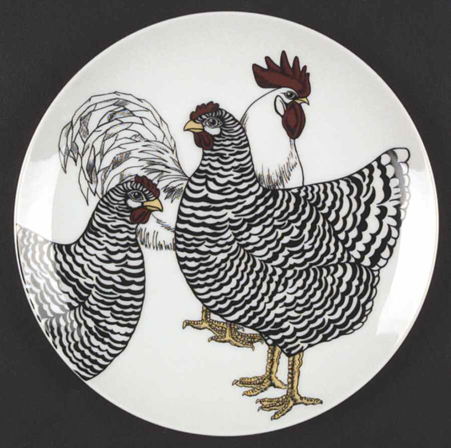 Coq Du Village Salad Plate by Fitz and Floyd-1