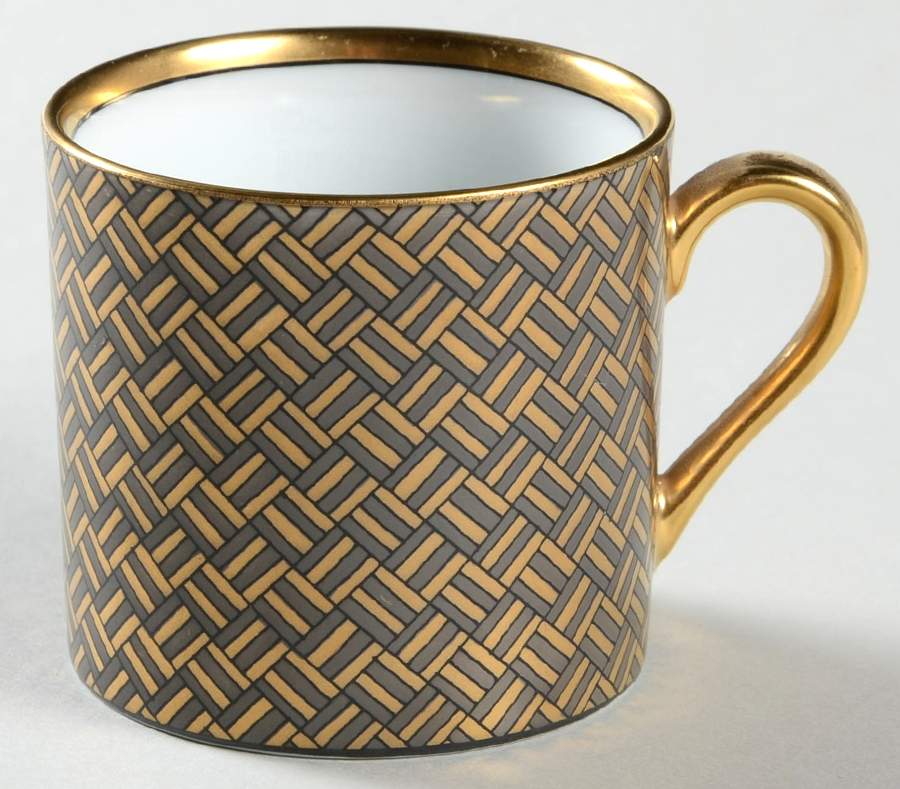Damascene Flat Demitasse Cup by Fitz & Floyd-1
