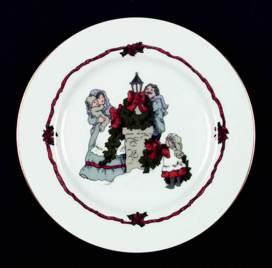 Deck The Halls Salad Plate by Fitz & Floyd-1