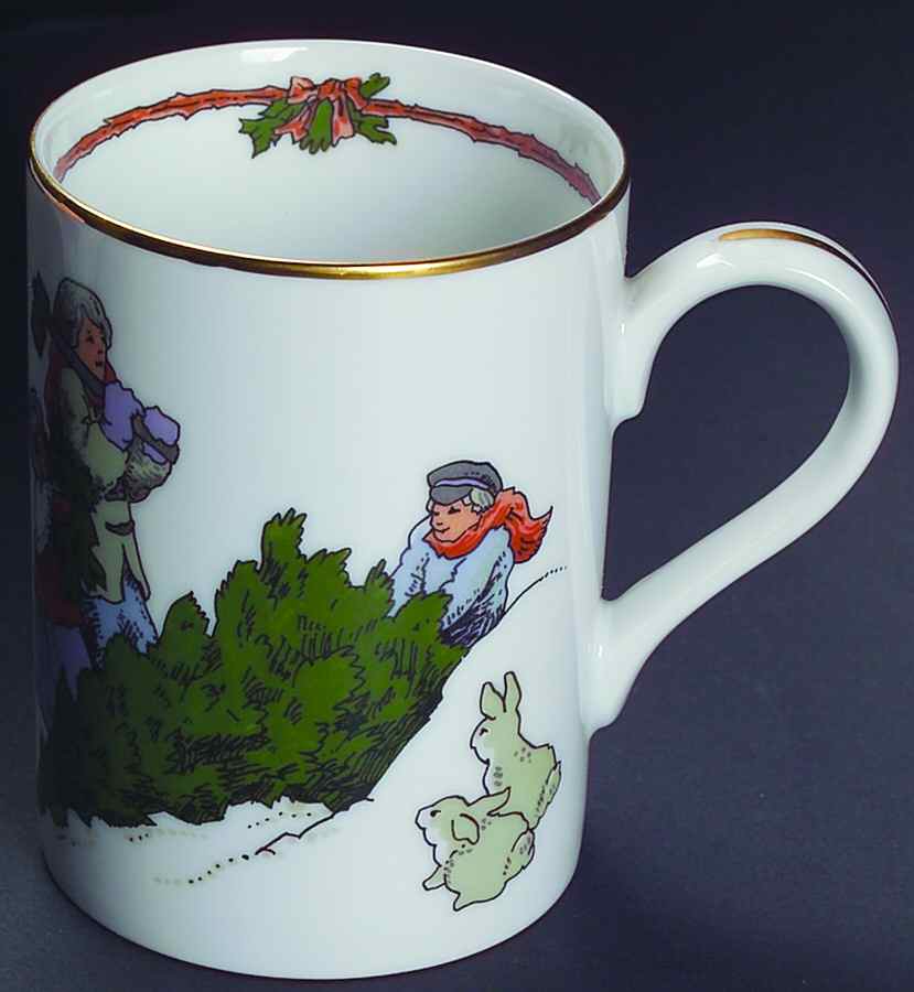 Deck The Halls Mug by Fitz & Floyd-1