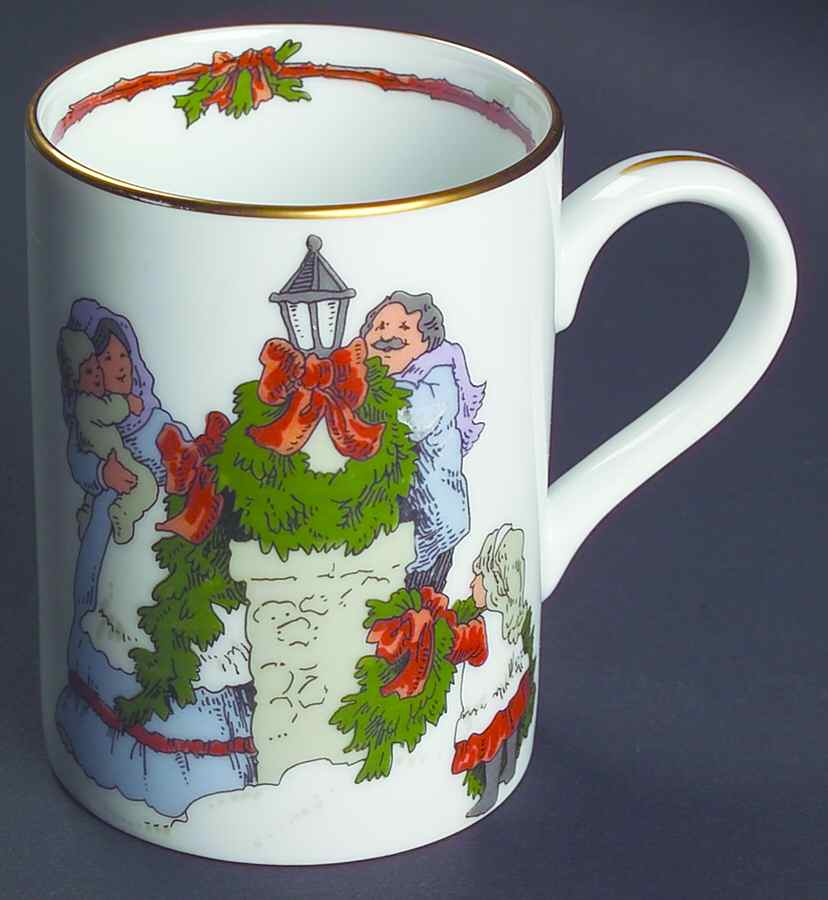 Deck The Halls Mug by Fitz & Floyd-1