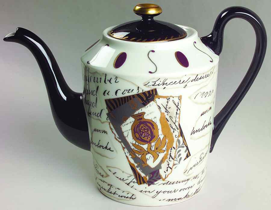 Destino Coffee Pot & Lid by Fitz & Floyd-1