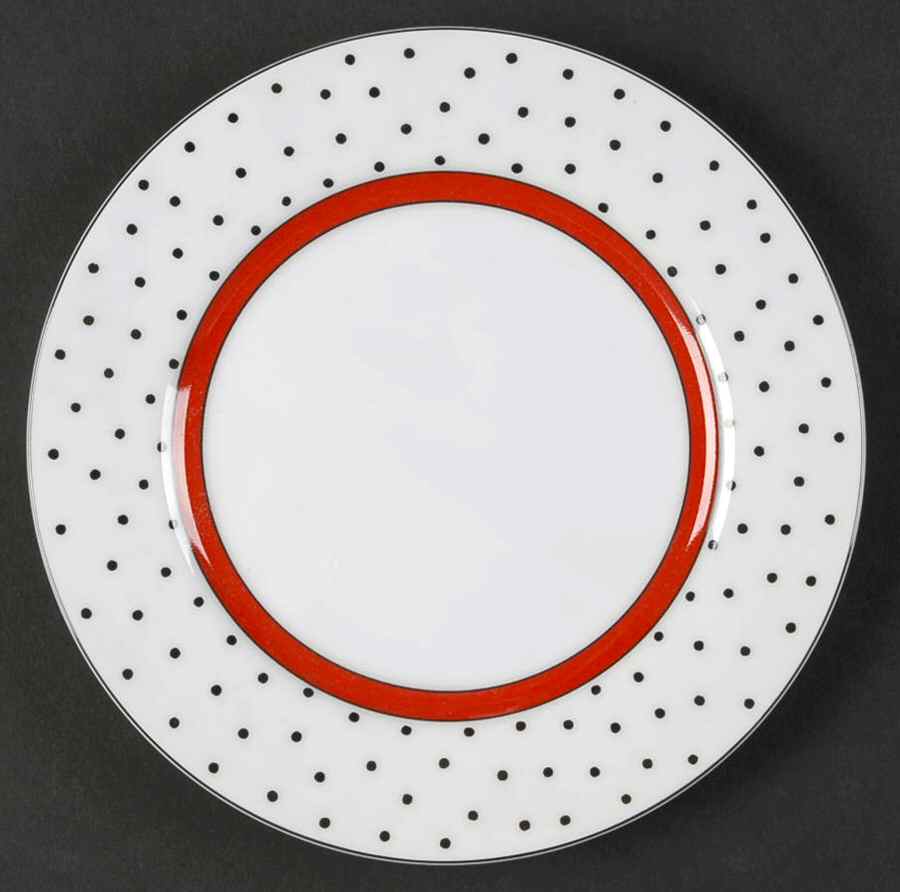 Dotted Suisse Bread & Butter Plate by Fitz & Floyd-1