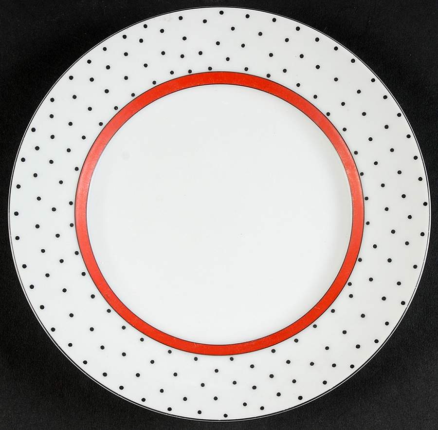 Dotted Suisse Salad Plate by Fitz & Floyd-1
