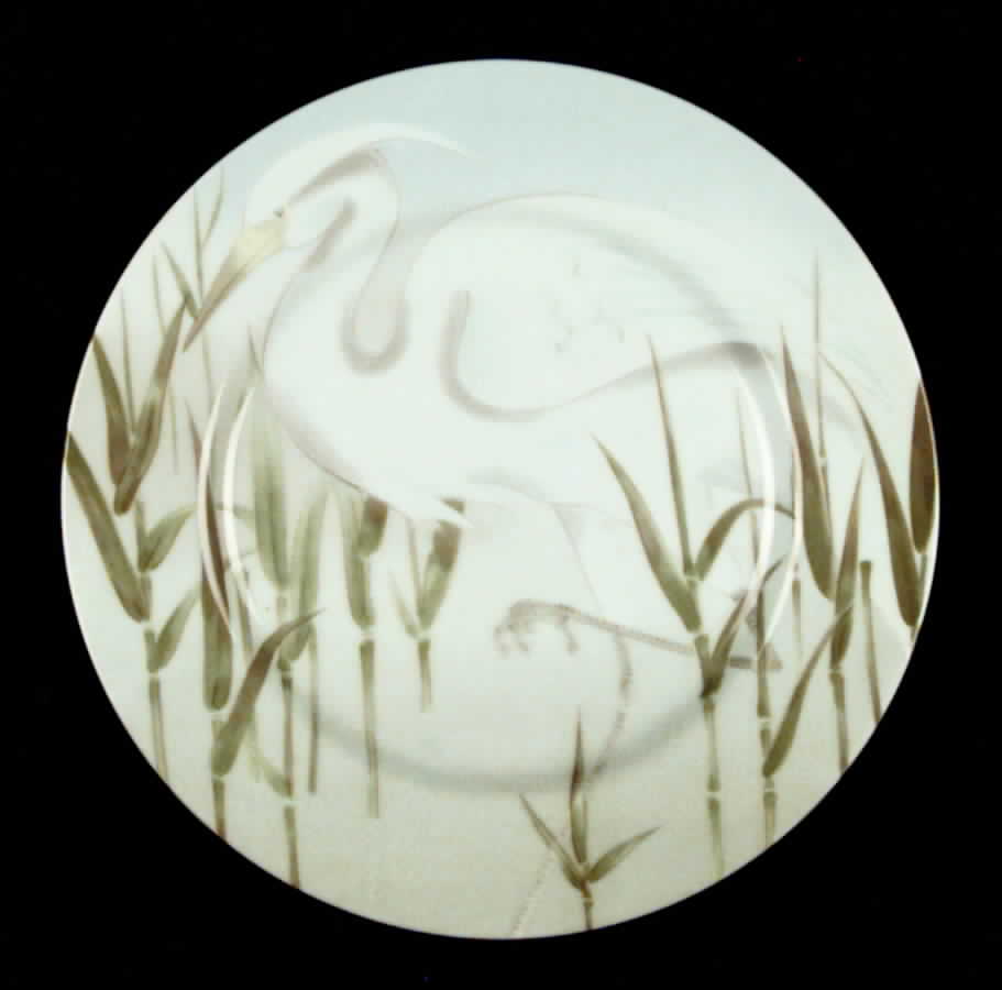 Egret Salad Plate by Fitz & Floyd-1