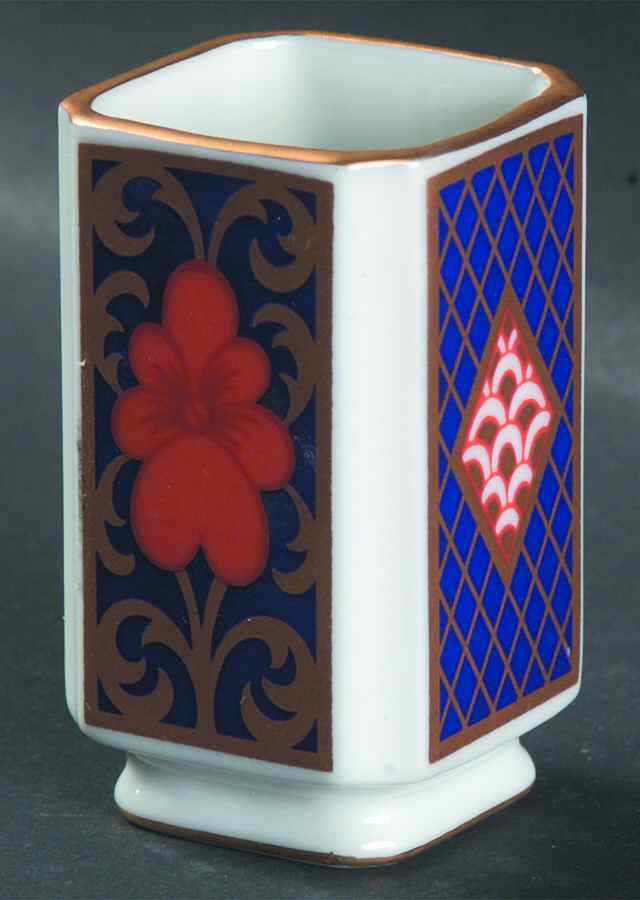 Empress Octagonal Toothpick Holder by Fitz & Floyd-1