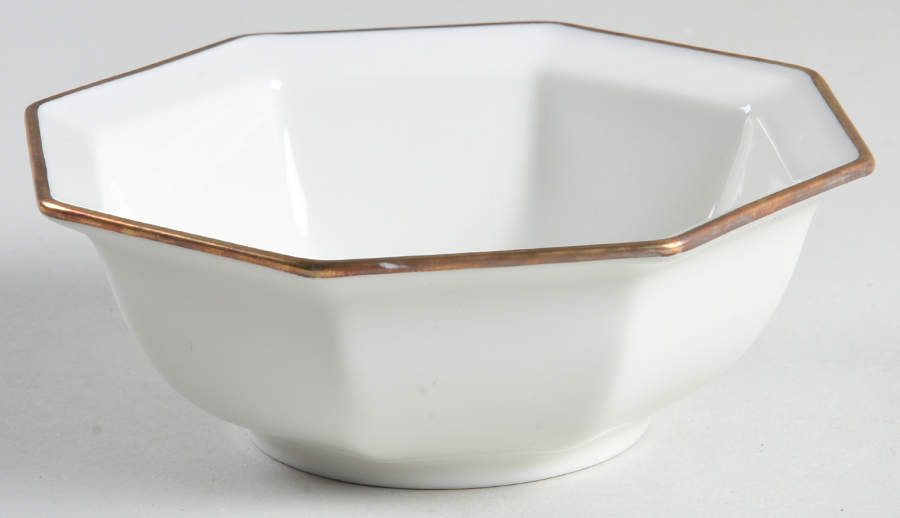 Etoile Chamoise (Buff) Fruit/Dessert (Sauce) Bowl by Fitz & Floyd-1