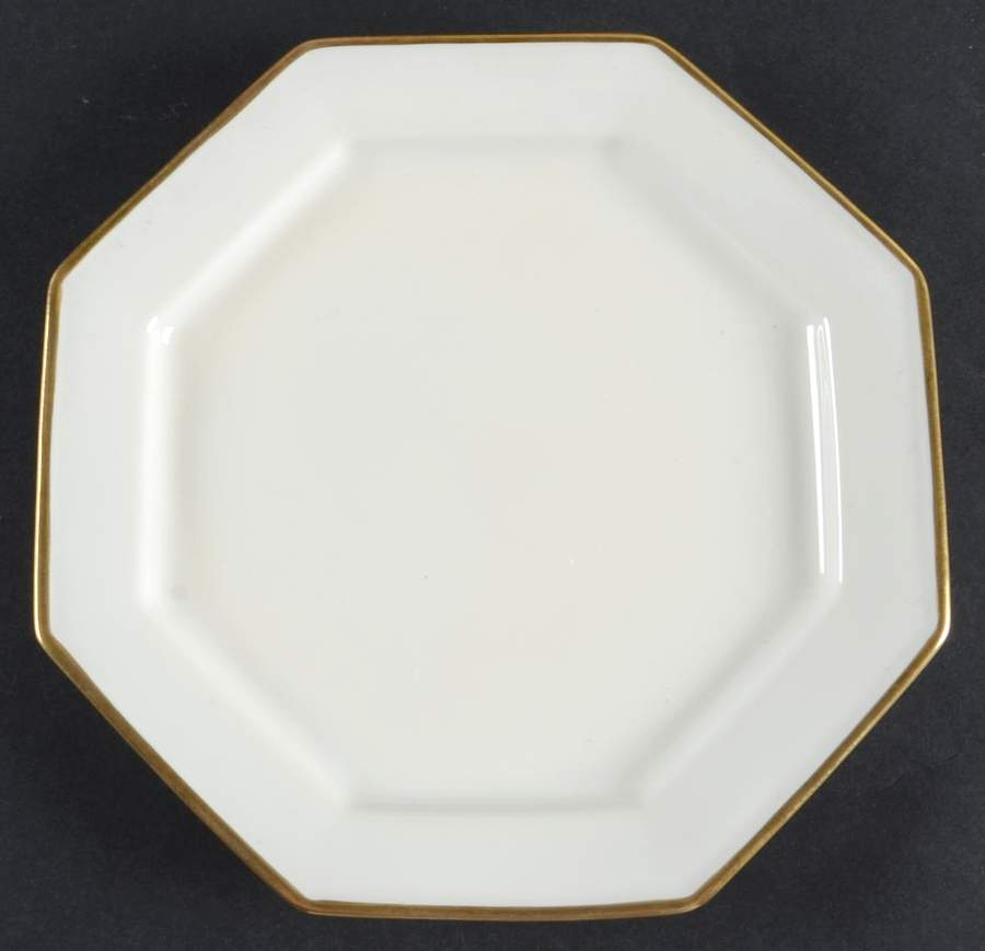 Etoile Chamoise (Buff) Bread & Butter Plate by Fitz & Floyd-1