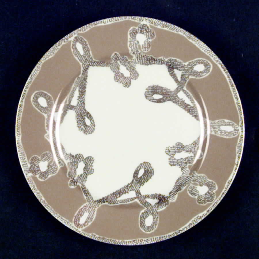 Fauxtuny Bread & Butter Plate by Fitz & Floyd-1