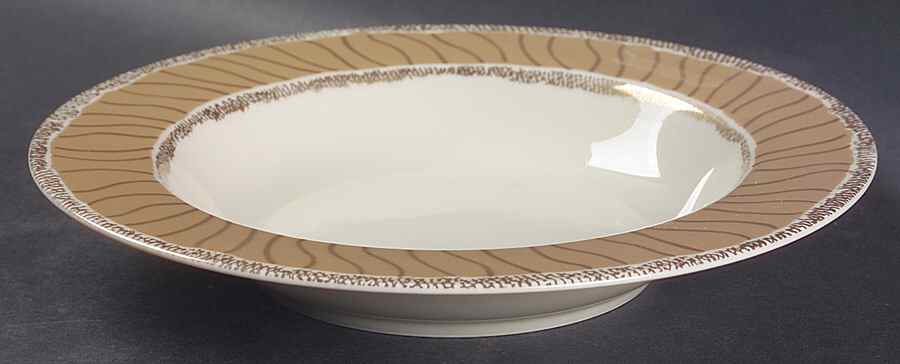 Fauxtuny Large Rim Soup Bowl by Fitz and Floyd-1