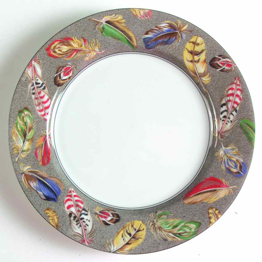Feathers Dinner Plate by Fitz & Floyd-1