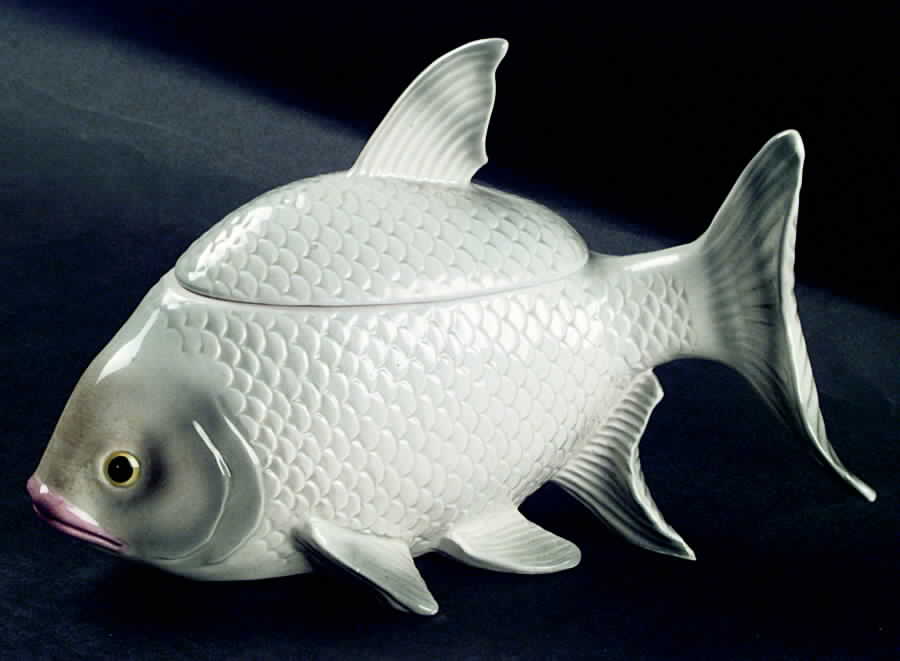 Fish & Shell Large Animal Box with Lid by Fitz & Floyd-1