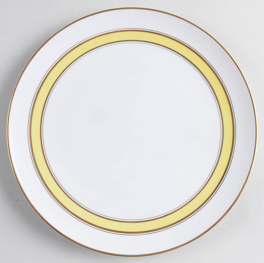 Gold Color Band Dinner Plate by Fitz & Floyd-1
